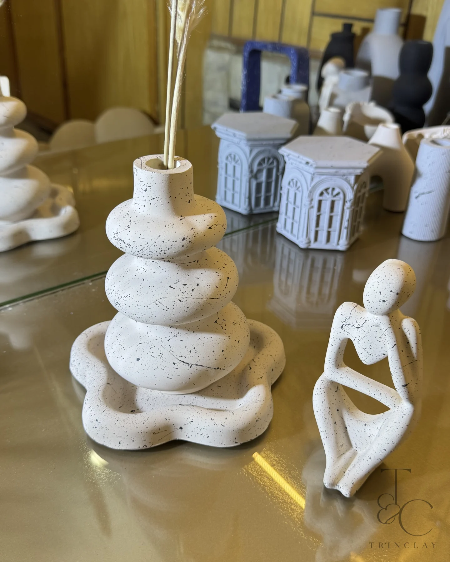3pcs statue set