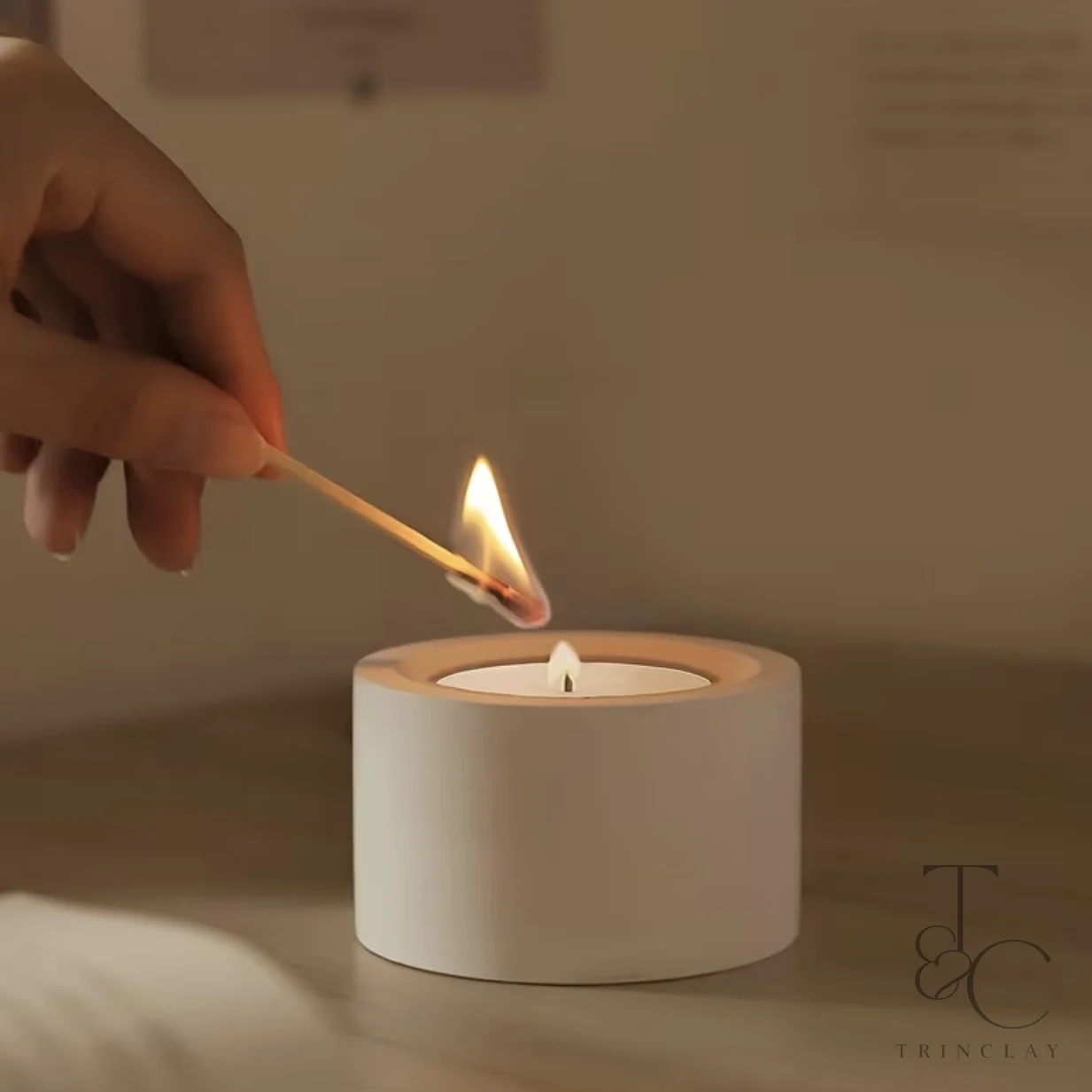 1pcs minimal candle holder