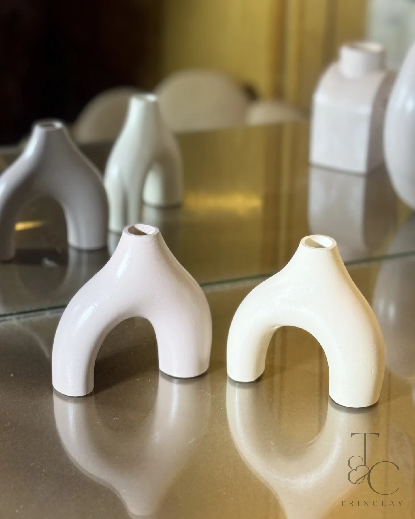 2pcs U-Shaped Vases