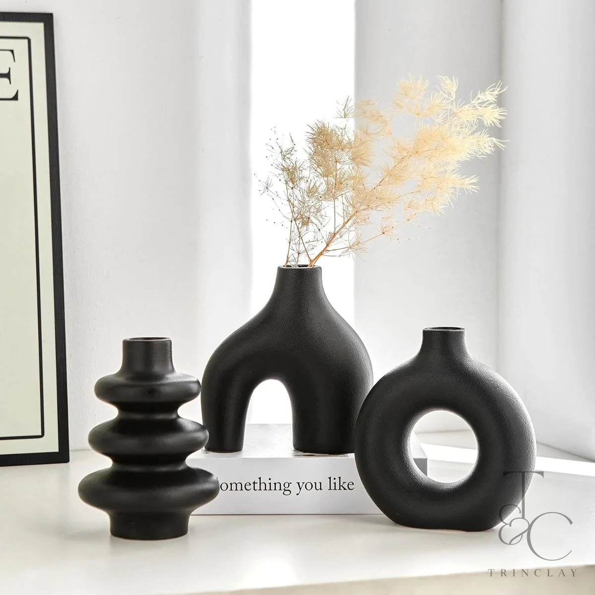 3pcs boho vases